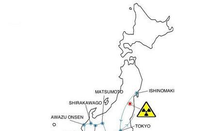 Map of trip